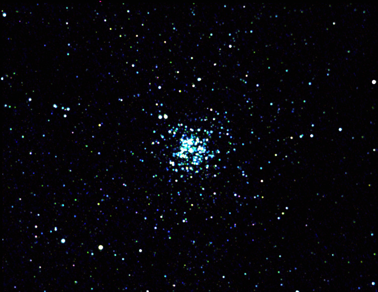 M11 the Wild Duck Cluster by Ray Maher
Orion Star Shoot II camera, 9, eight second exposures.
